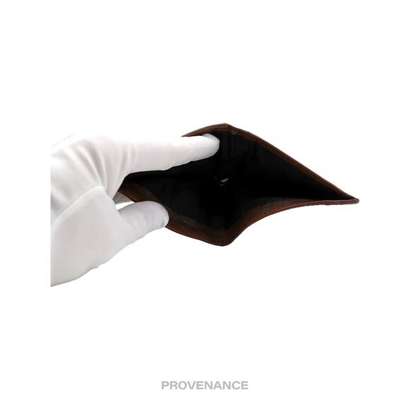 🔴 Burberry Nova Check Canvas Bifold Wallet - Brown - Picture 7 of 7